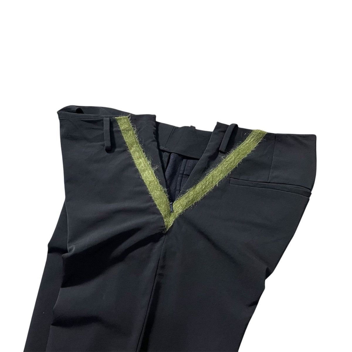 Japanese Brand SueUndercover - Sample Nylon Pant With Green Stripe Size US 29 - 7 Thumbnail