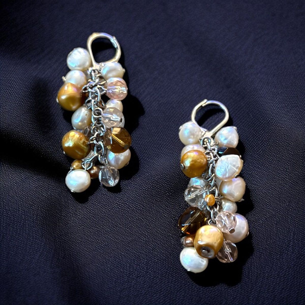 Other Genuine freshwater pearl cluster dangle earrings Size ONE SIZE - 1 Thumbnail