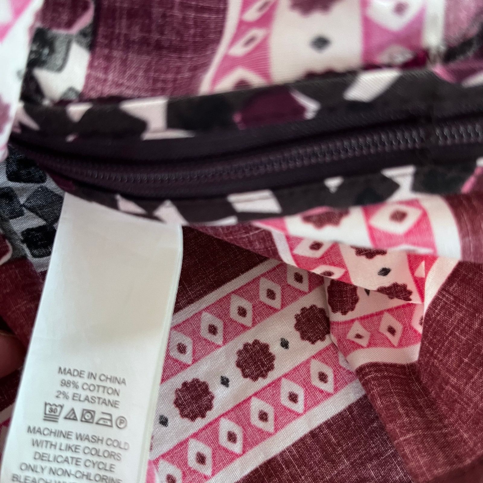 Kate Spade Kate Spade Rambling Roses Floral Tile Sleeveless Peplum Top Size XS / US 0-2 / IT 36-38 - 8 Thumbnail
