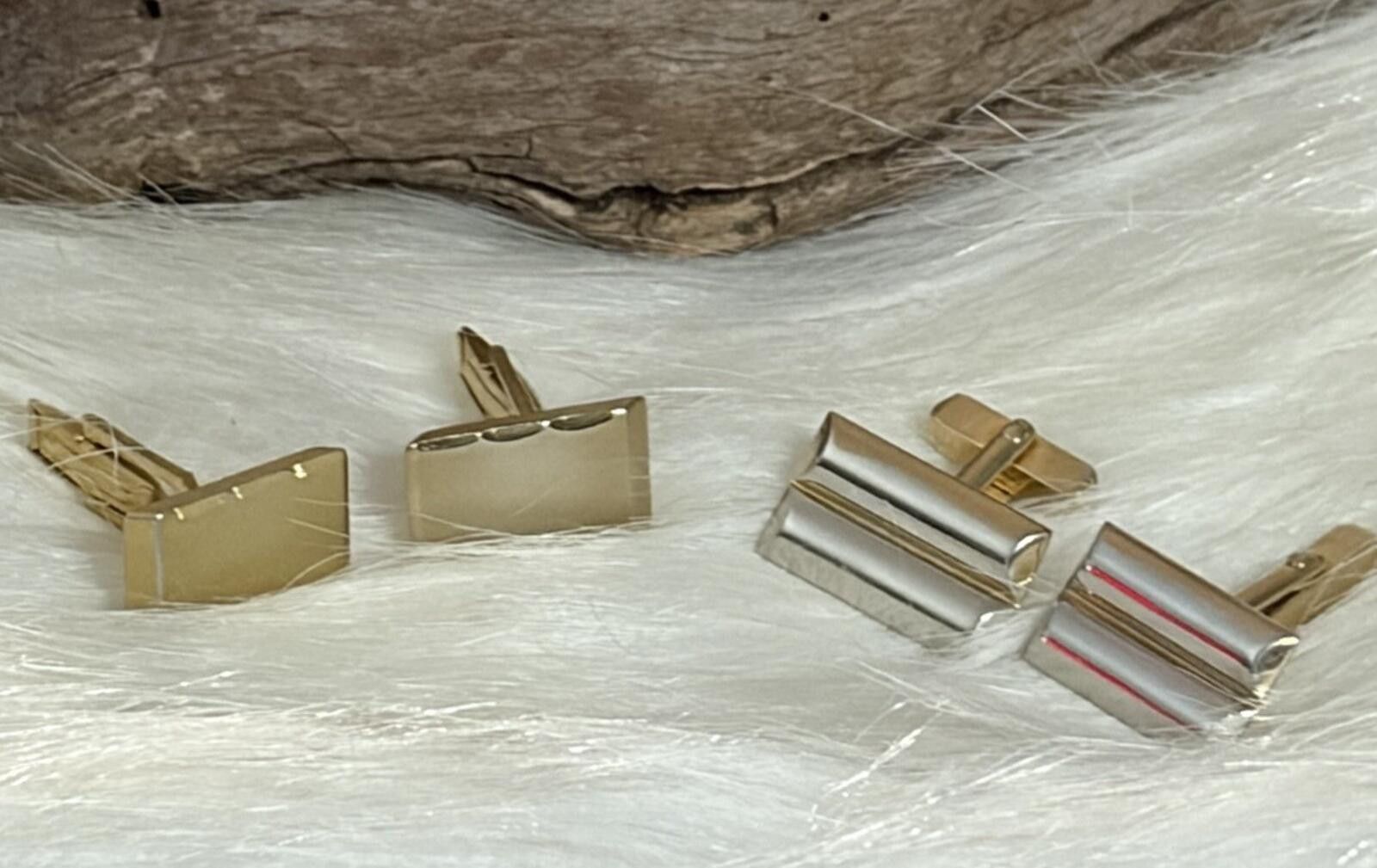 Sankuanz Swank Men's Vintage Cufflinks Gold Tone Size ONE SIZE - 1 Thumbnail