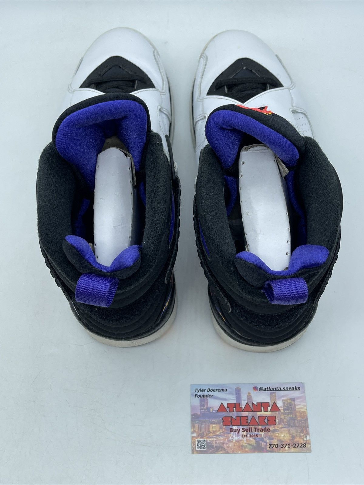 Jordan Brand Air Jordan 8 Three-peat Size US 8.5 / EU 41-42 - 6 Thumbnail