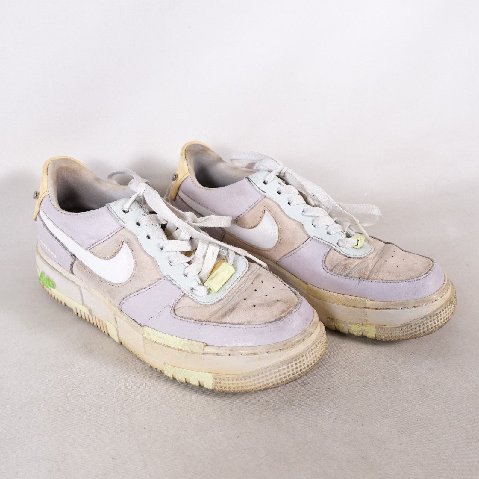 Nike Air Force 1 Pixel Athletic Skate Shoes Sneakers Women 8