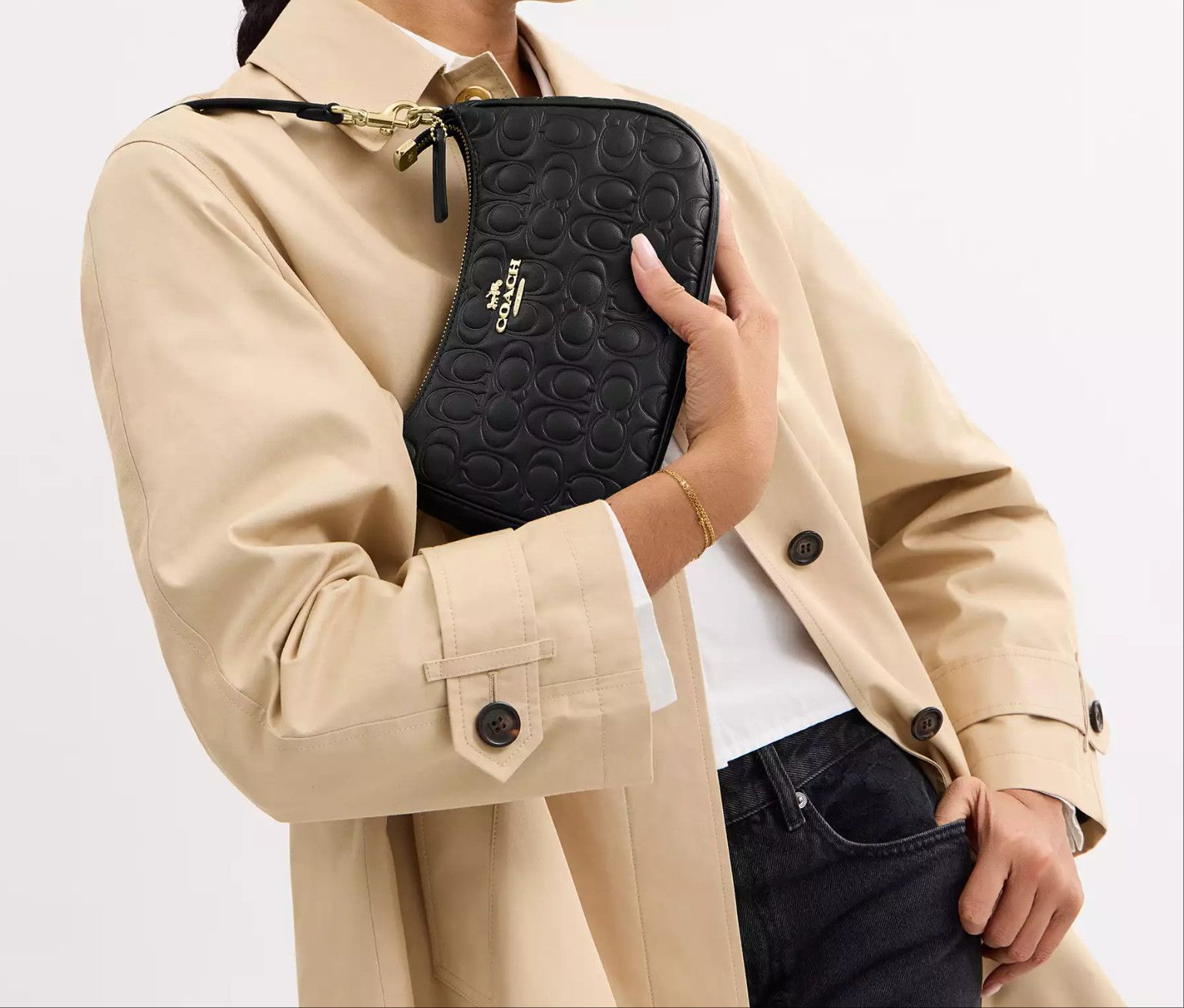 Coach Teri Shoulder Bag In Signature Leather CY774 Size ONE SIZE - 2 Thumbnail