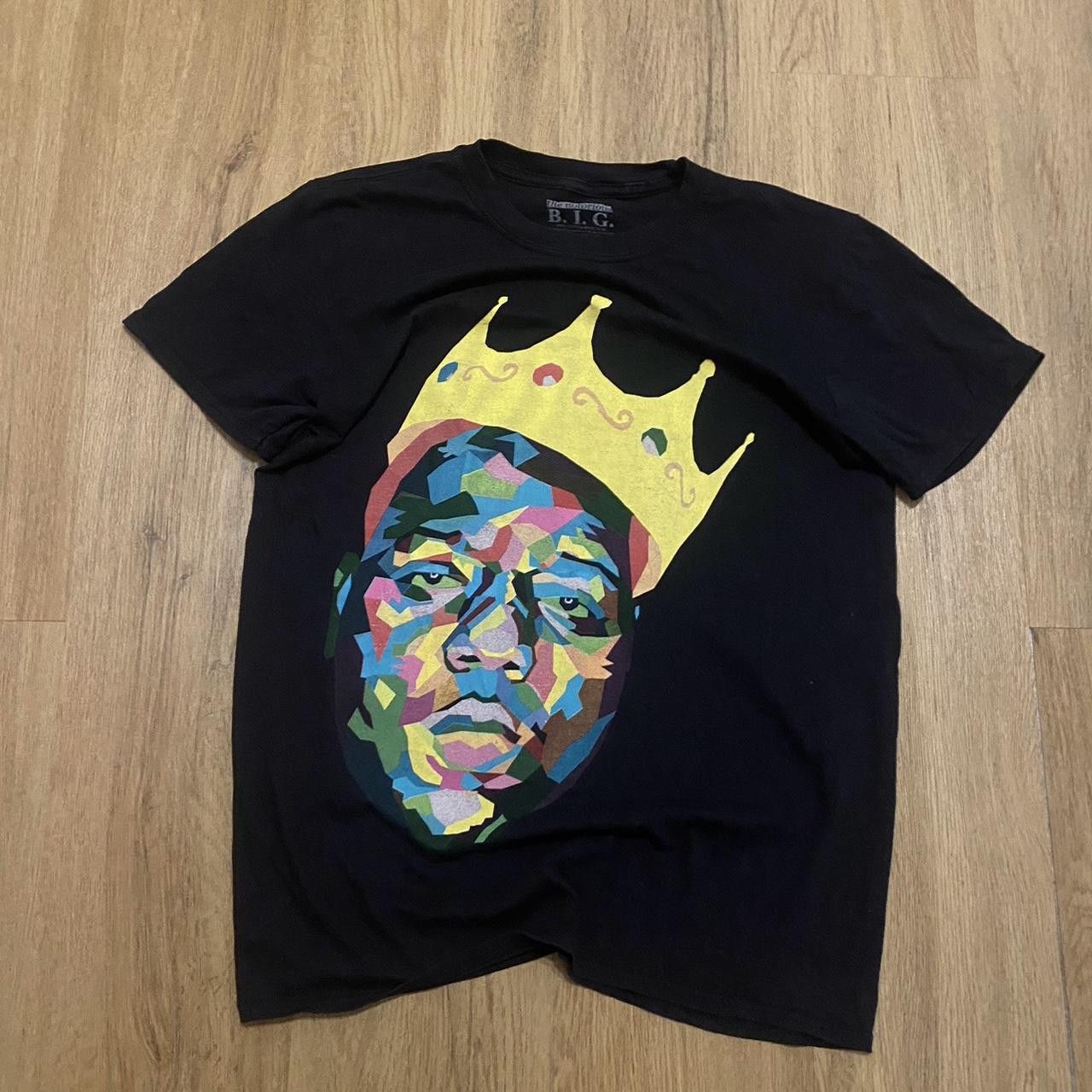 Other Black Notorious Big Biggie Smalls graphic tee Size US M / EU 48-50 / 2 - 1 Thumbnail