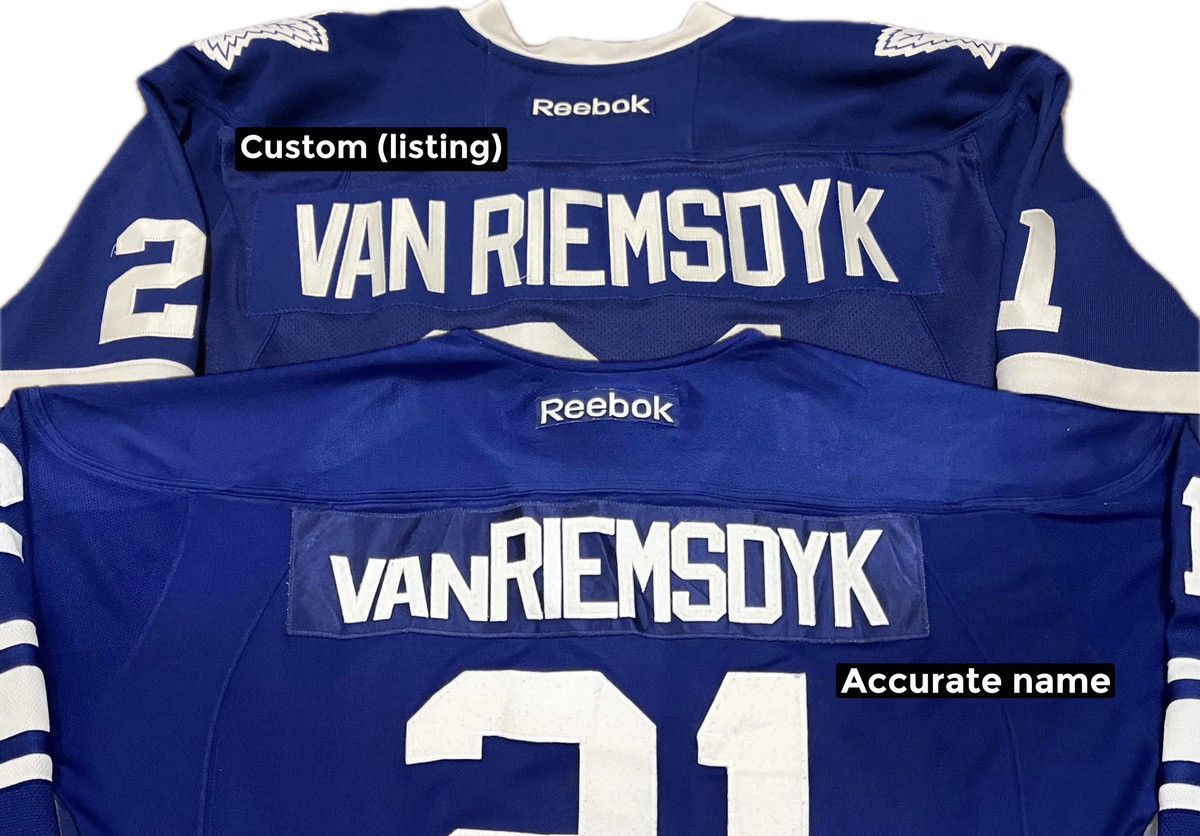 Reebok Toronto Maple Leafs Riemsdyk Reebok Edge NHL Hockey Jersey Size US M / EU 48-50 / 2 - 10 Thumbnail