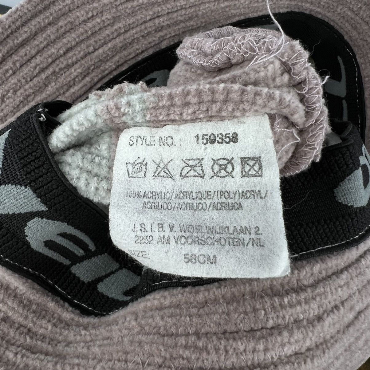 Japanese Brand × O'Neill × Vintage Rare O’Neill Acrylic Knitted Pink Bucket Hat Quicksilver 90s Size ONE SIZE - 5 Thumbnail