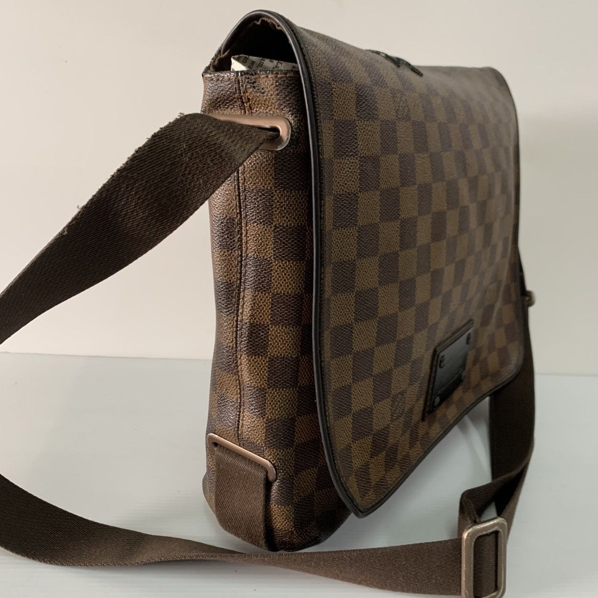 Louis Vuitton Louis Vuitton Damier Ebene Mesengger Size ONE SIZE - 12 Thumbnail
