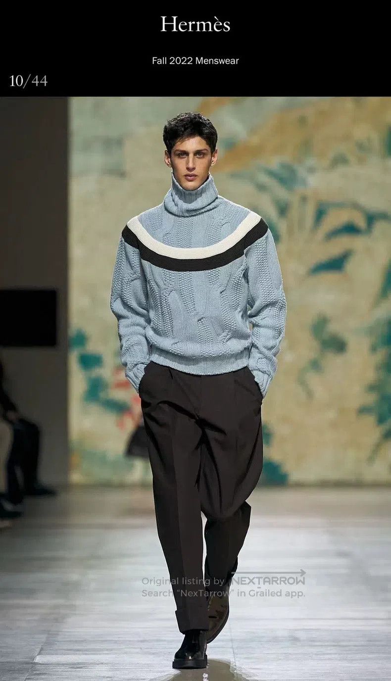 Hermes Hermes Men's Fall/Winter Cashmere Sweater Size US S / EU 44-46 / 1 - 1 Thumbnail