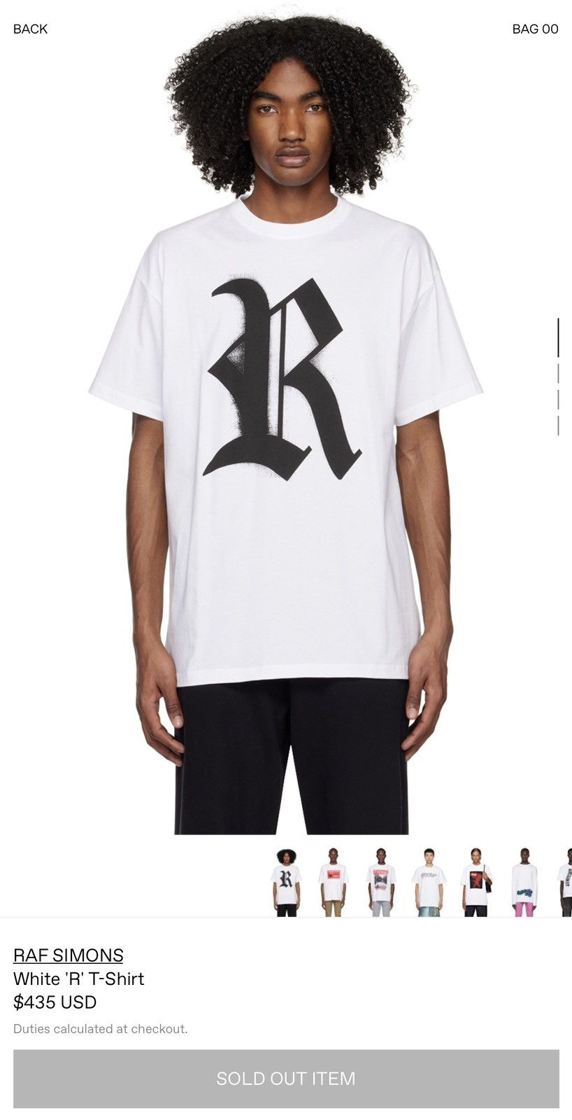 Raf Simons Raf Simmons T Shirt Size US M / EU 48-50 / 2 - 1 Thumbnail