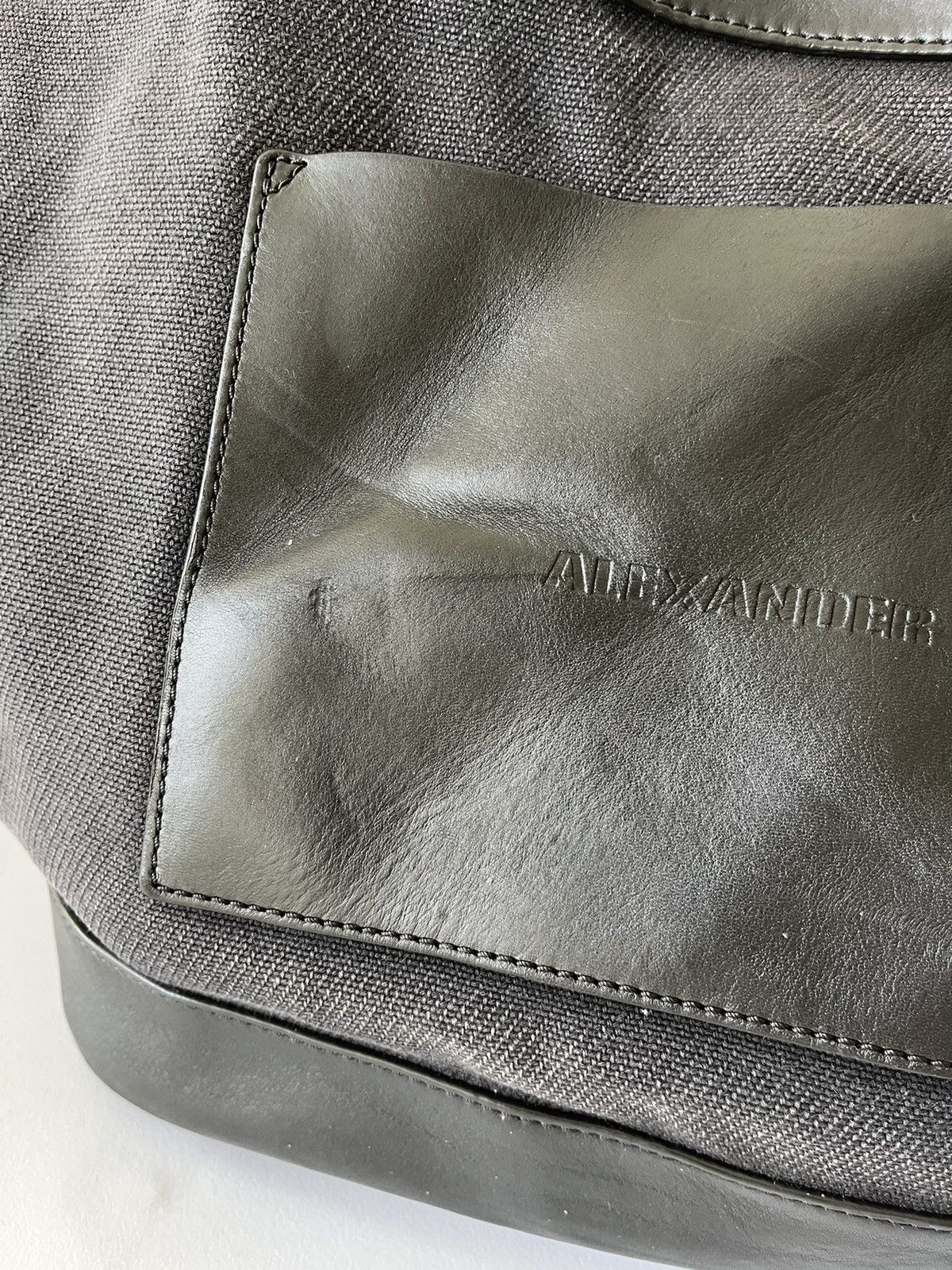 Alexander Wang Alexander Wang Canvas Leather Tote Bag Size ONE SIZE - 6 Thumbnail