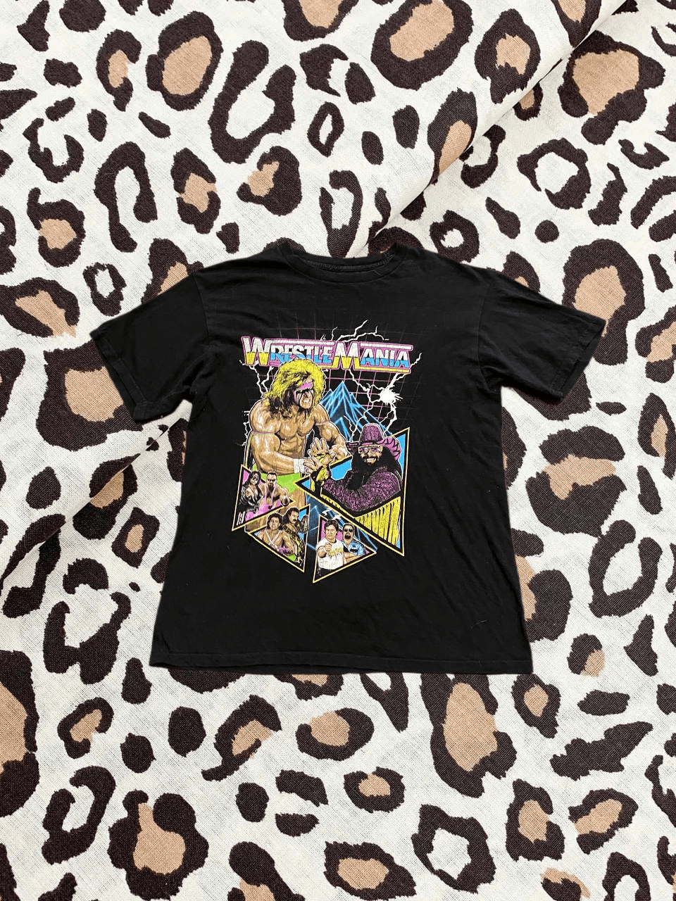 WWE WWE Wrestle Mania VI Ultimate Warrior T Shirt Size US M / EU 48-50 / 2 - 1 Thumbnail