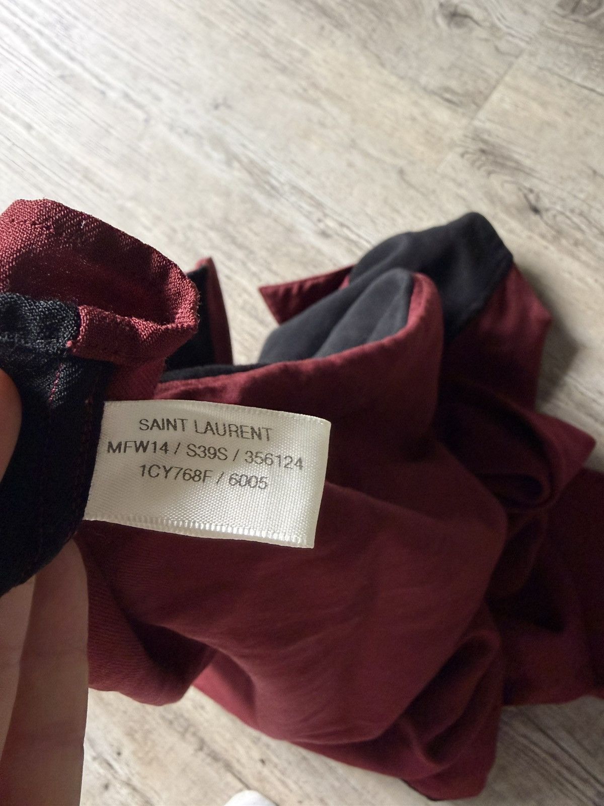 Saint Laurent Paris SS14 Saint Laurent Sample bowling style Shirt Size US L / EU 52-54 / 3 - 5 Thumbnail