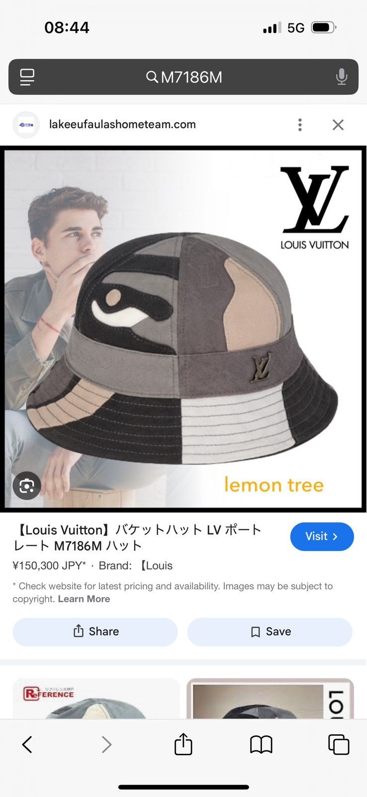 Louis Vuitton LOUIS VUITTON bucket hat study all photos and description Size ONE SIZE - 12 Thumbnail
