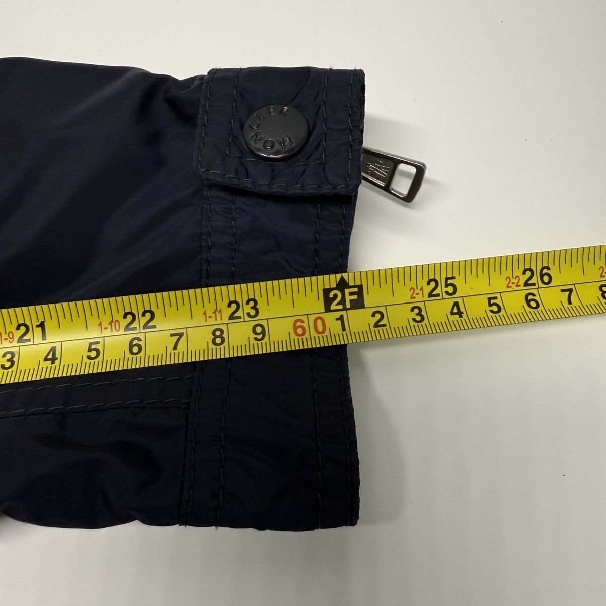 Moncler Moncler Thym Men’s Nylon Windbreaker Jacket Size 2 (S) Navy Size US S / EU 44-46 / 1 - 11 Thumbnail