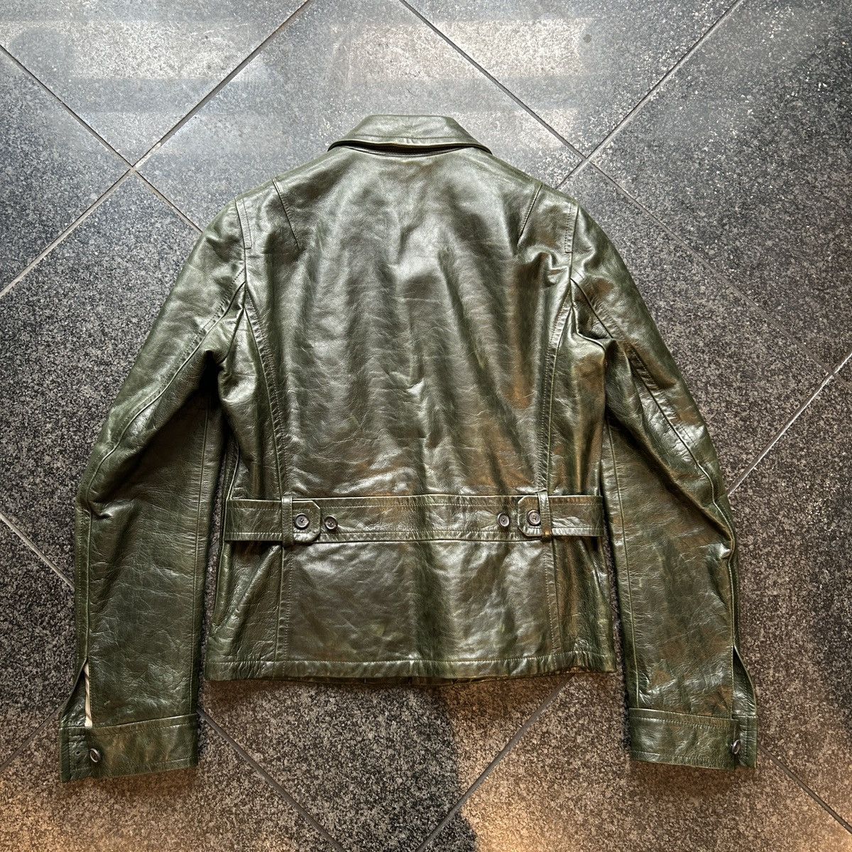 Jill sander leather jacket
