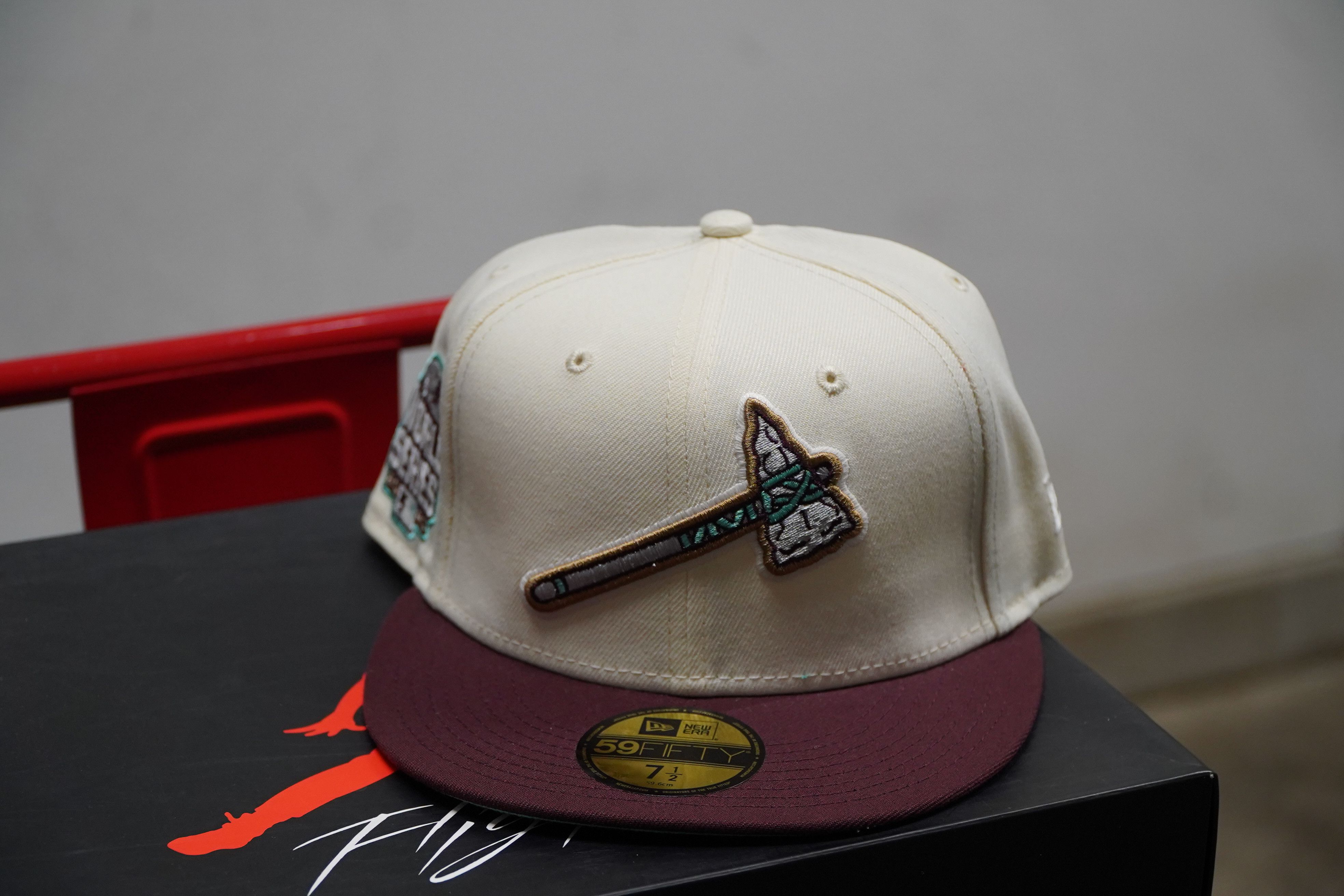 New Era Atlanta Braves New Era - 7 1/2 Size ONE SIZE - 1 Thumbnail