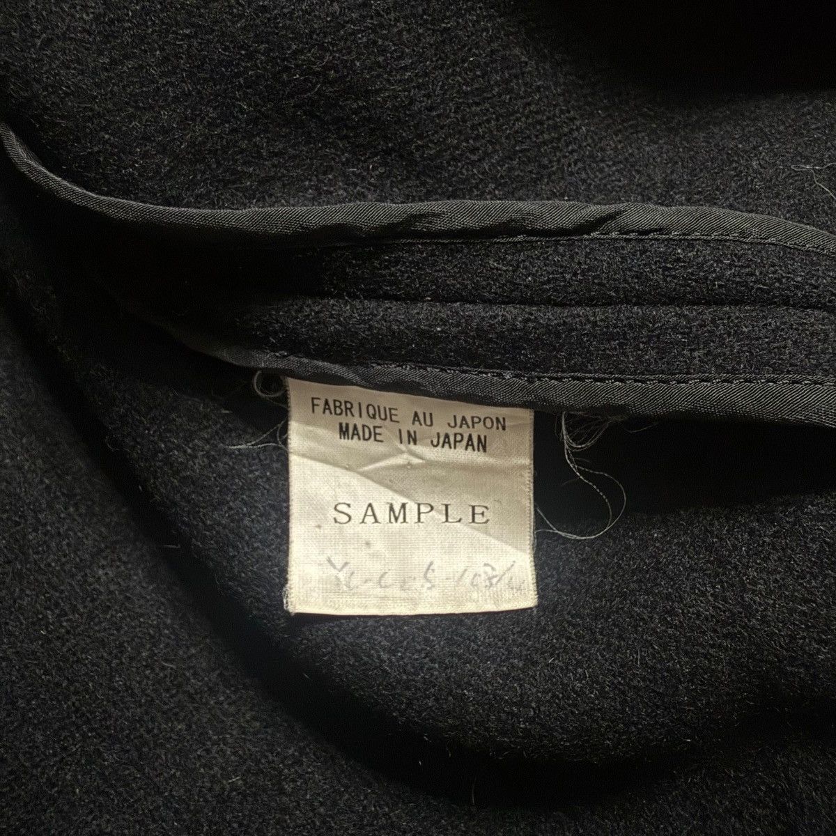 Yohji Yamamoto Y’s Yohji Yamamoto Double Breasted Sample Overcoat Size US L / EU 52-54 / 3 - 7 Thumbnail