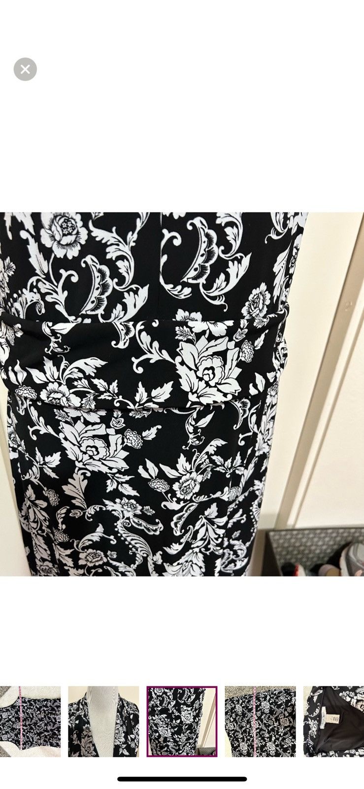 White House Black Market White House black market large floral maxi dress Size L / US 10 / IT 46 - 3 Thumbnail
