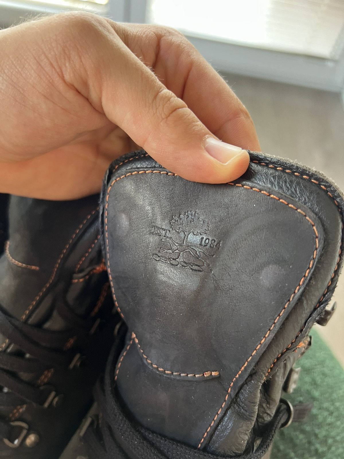 Designer Archival Magellan & Mulloy Hand Italy Crafted Bikers Boots Size US 8 / EU 41 - 23 Thumbnail