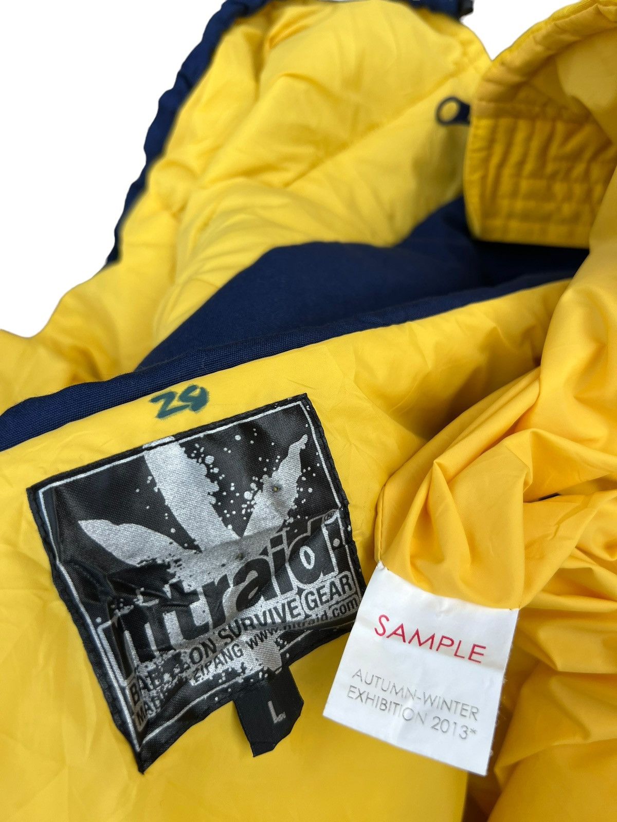 Japanese Brand A/W SAMPLE Exhibition 2013 Nitraid Puffer Hoodie Jacket Size US M / EU 48-50 / 2 - 22 Thumbnail