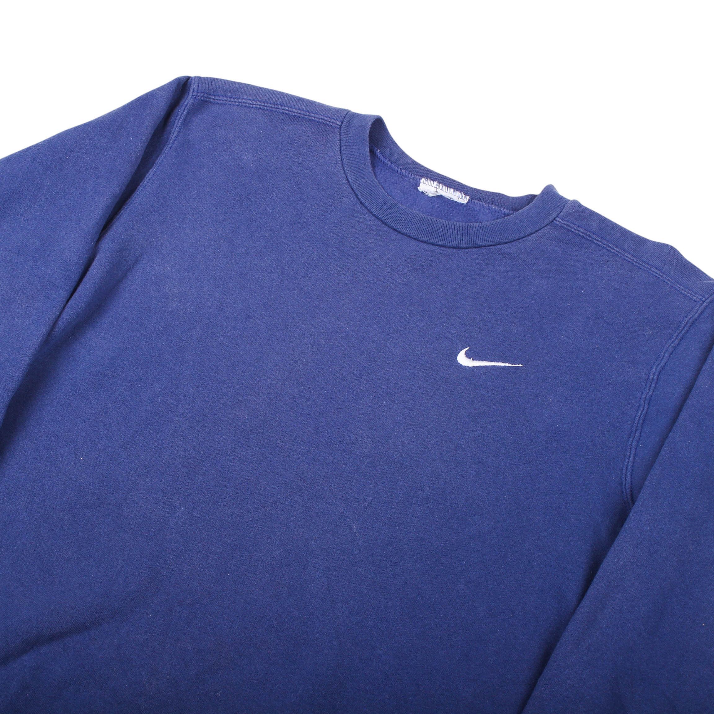 Nike Vintage Nike Small Swoosh Sweatshirt 90s Size US M / EU 48-50 / 2 - 5 Thumbnail