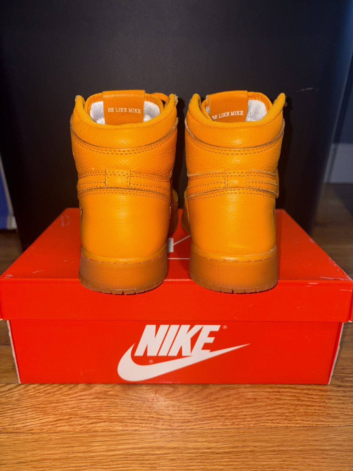 Nike Jordan 1 Retro High Gatorade Orange Peel Size US 6.5 / EU 39-40 - 4 Thumbnail