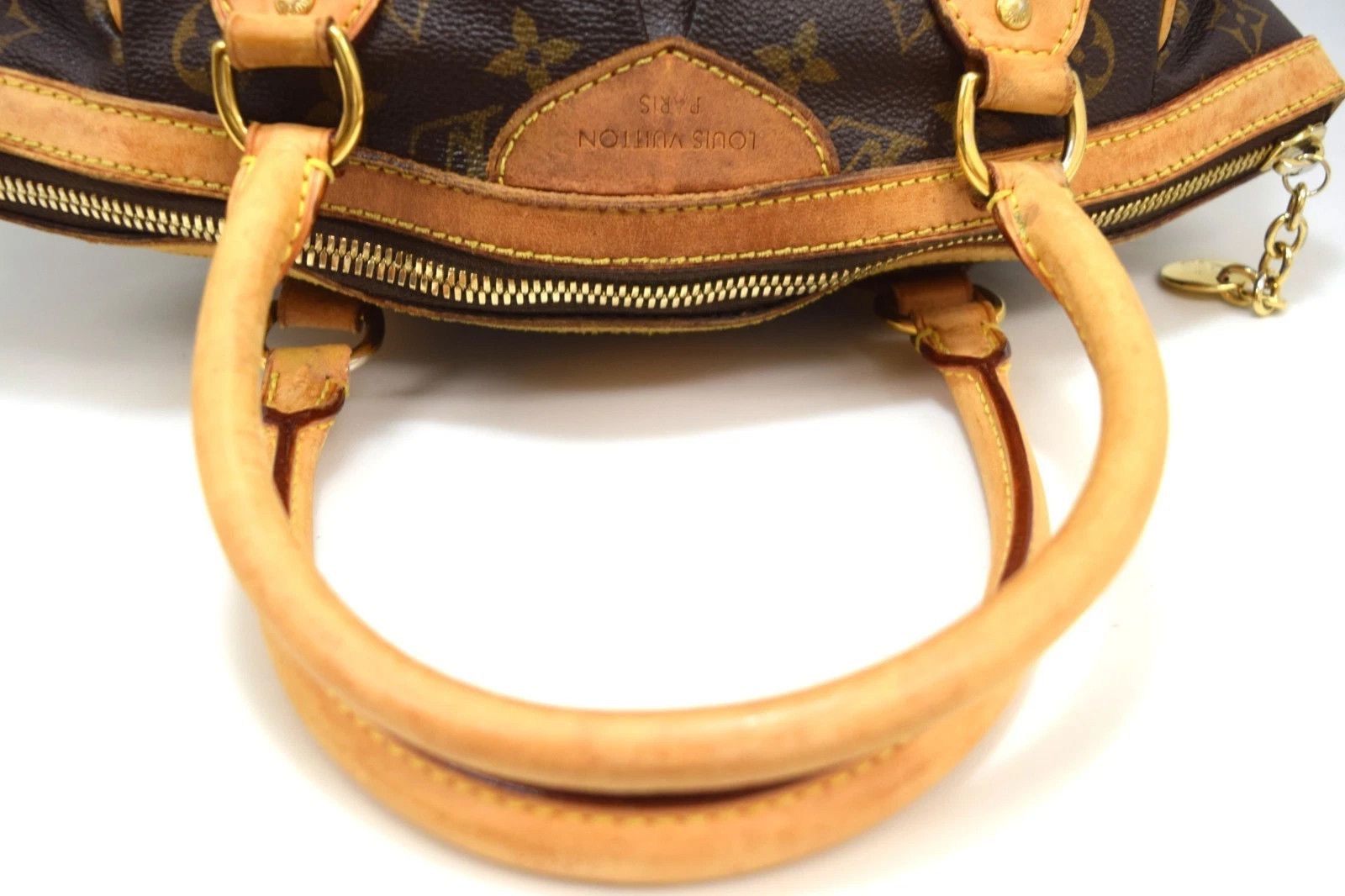 Louis Vuitton Auth Louis Vuitton Tivoli PM Hand Bag Monogram Canvas M40143 Size ONE SIZE - 9 Thumbnail