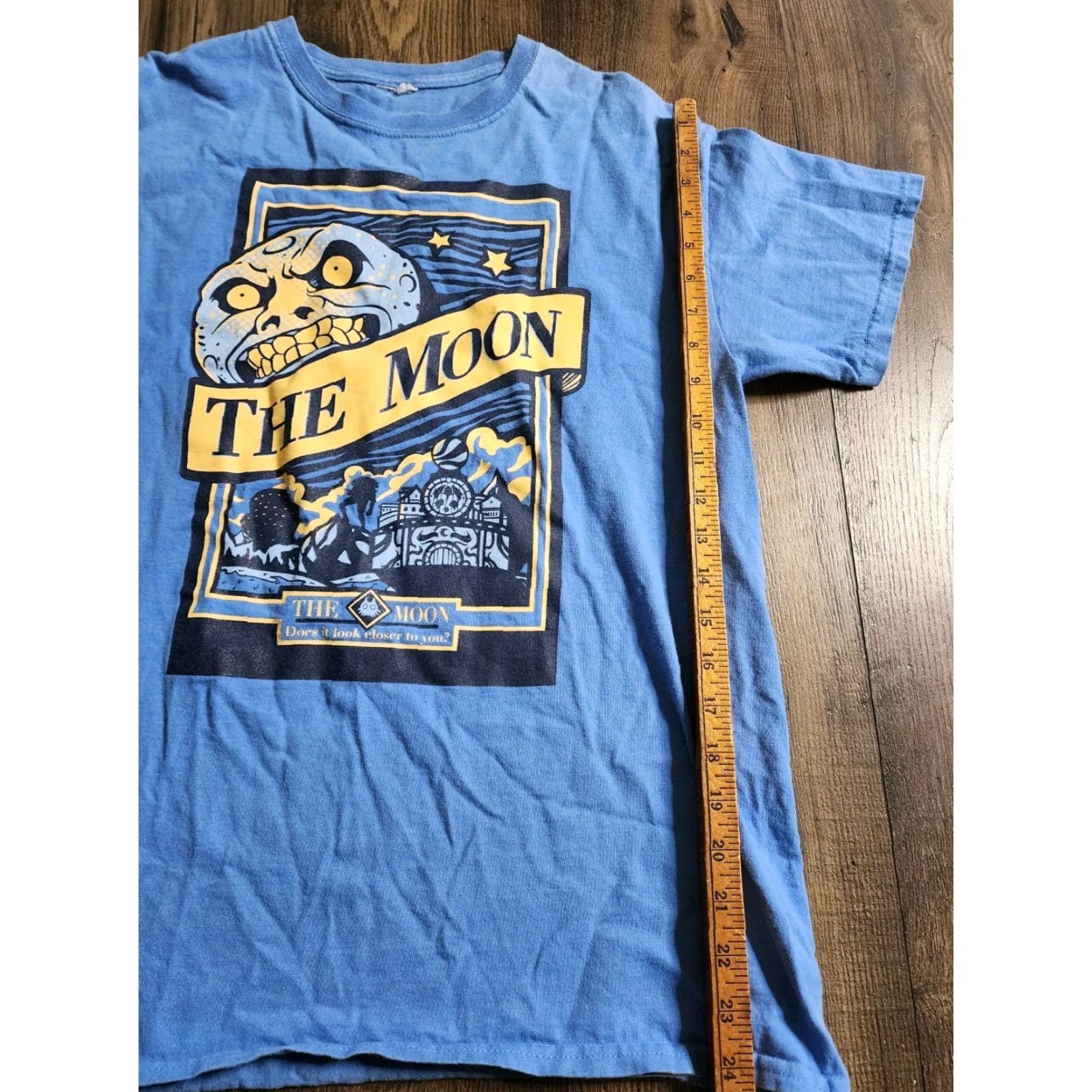 Vintage Mens S The Legend Of Zelda Majoras Mask Blue Moon T Shirt Size US S / EU 44-46 / 1 - 5 Thumbnail