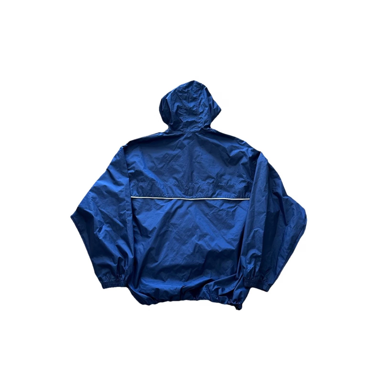 Nike VINTAGE Nike Windbreaker Jacket Mens L Blue Hooded 90s Shirt? Size US L / EU 52-54 / 3 - 6 Thumbnail