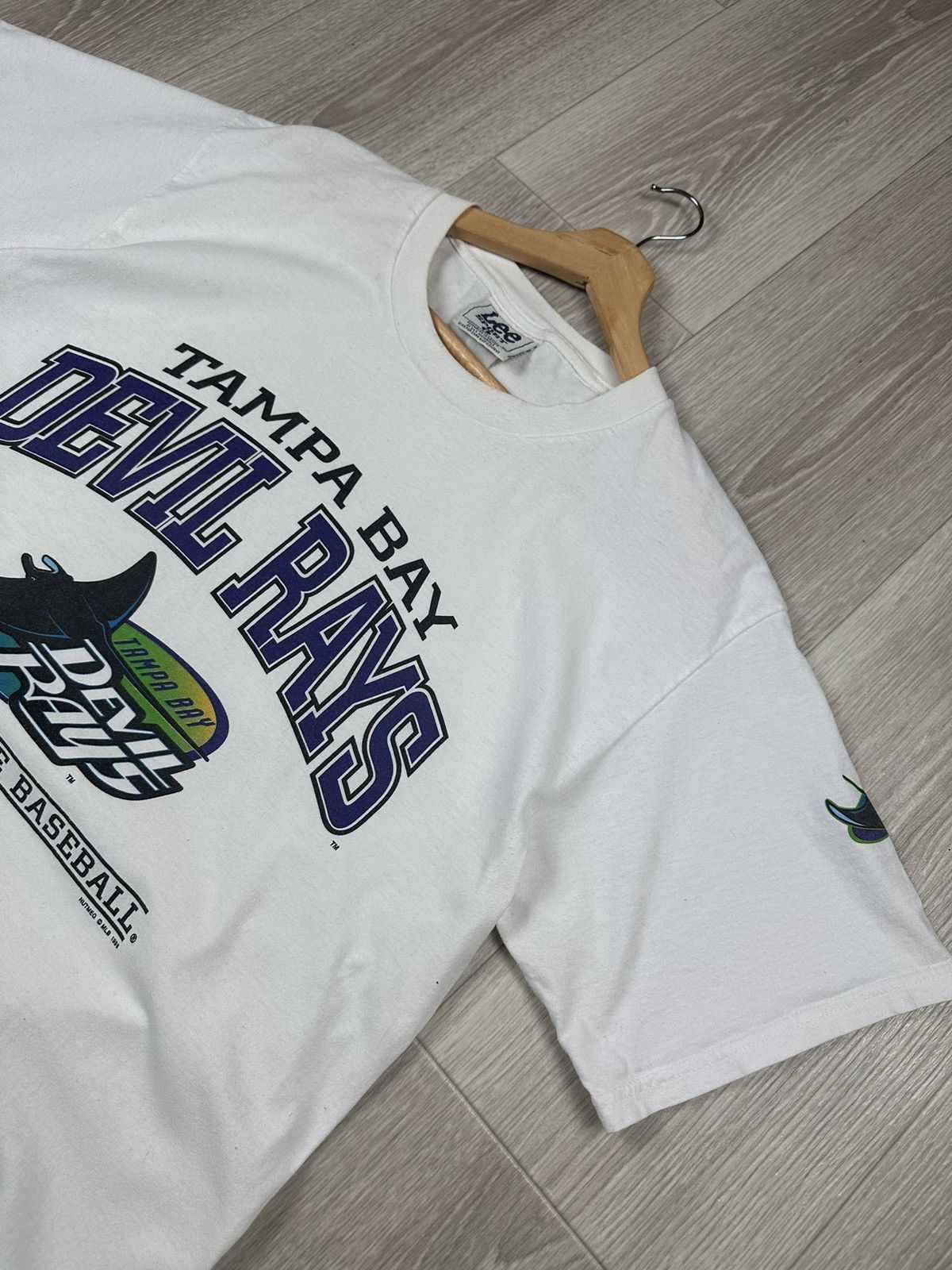 MLB Vintage T-Shirt 1998 Lee X MLB Devil Rays Size US L / EU 52-54 / 3 - 5 Thumbnail
