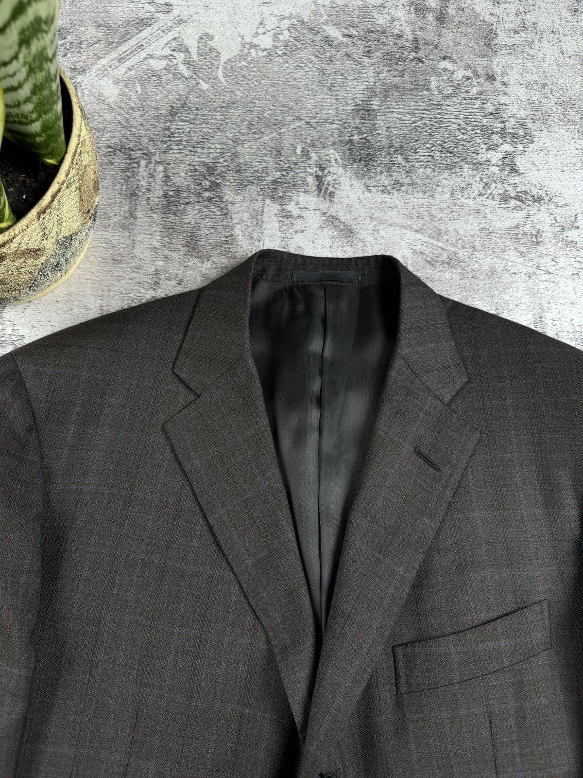 Caruso Vintage Raffaele Caruso 54R Classic 90S Blazer Suit Jacket Size 54R - 10 Thumbnail