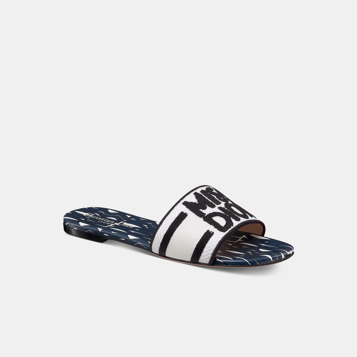 Dior o1bcso1str0226 Dway Slide in Deep Blue/Multi Multicolor Size US 7 / IT 37 - 2 Thumbnail