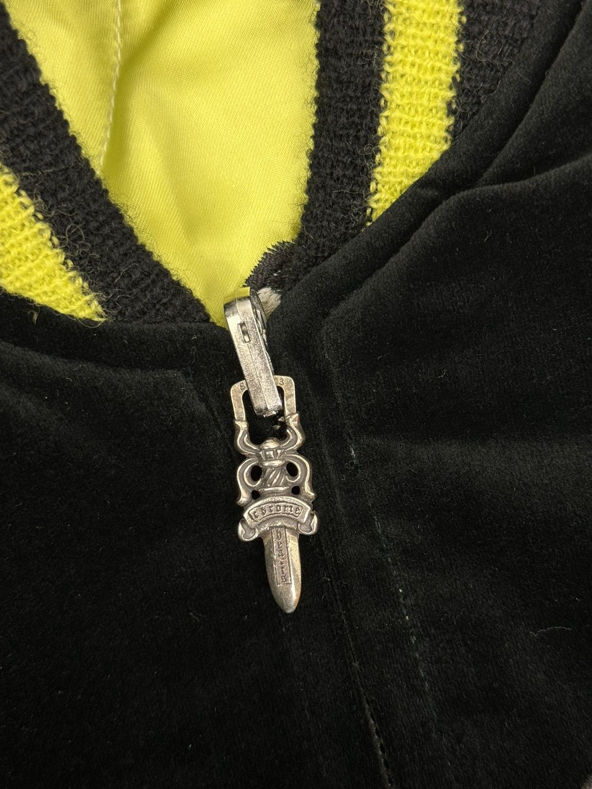 Chrome Hearts REVERSIBLE VELVET/YELLOW JACKET (RARE) Size US S / EU 44-46 / 1 - 6 Thumbnail