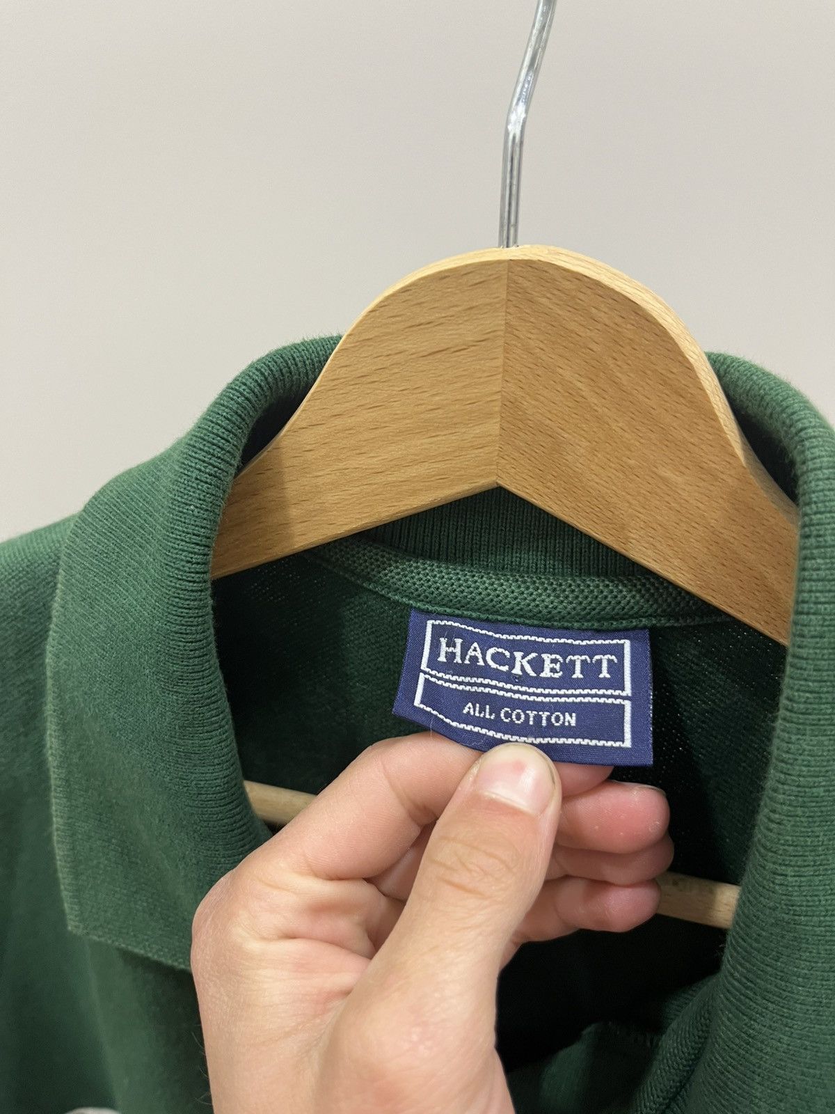 Hackett Hackett London Polo Club Polos Y2K 00s Vintage Green Size M Size US M / EU 48-50 / 2 - 4 Thumbnail