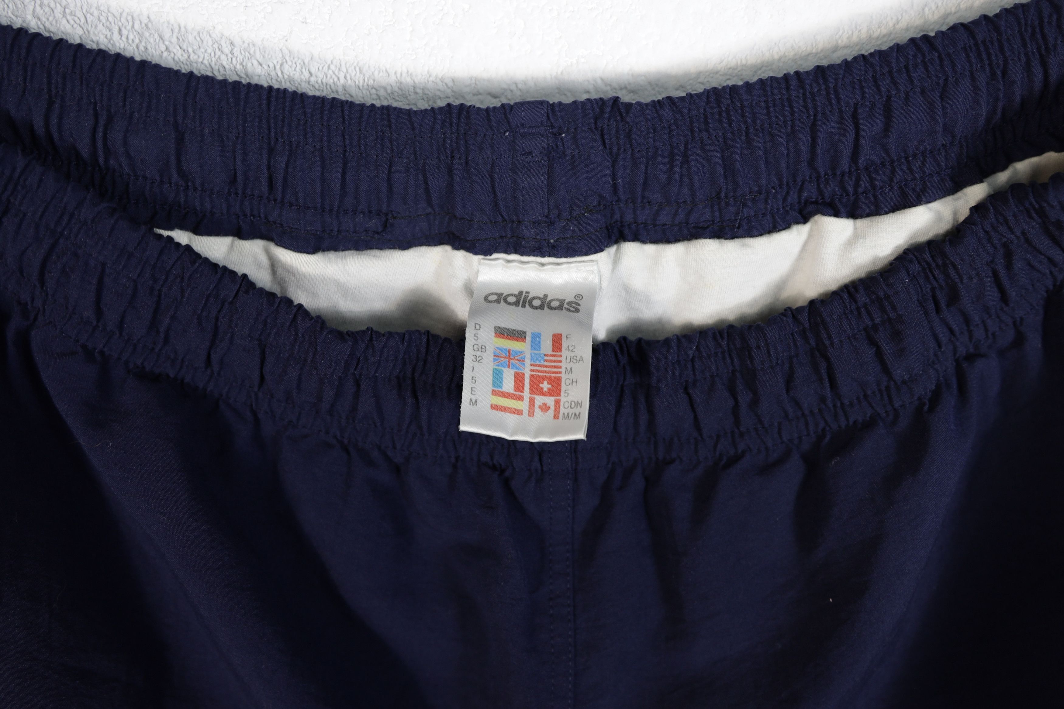Adidas Vintage Adidas Logo Dark Navy Swim Shorts Bath 90s Size US 32 / EU 48 - 3 Thumbnail