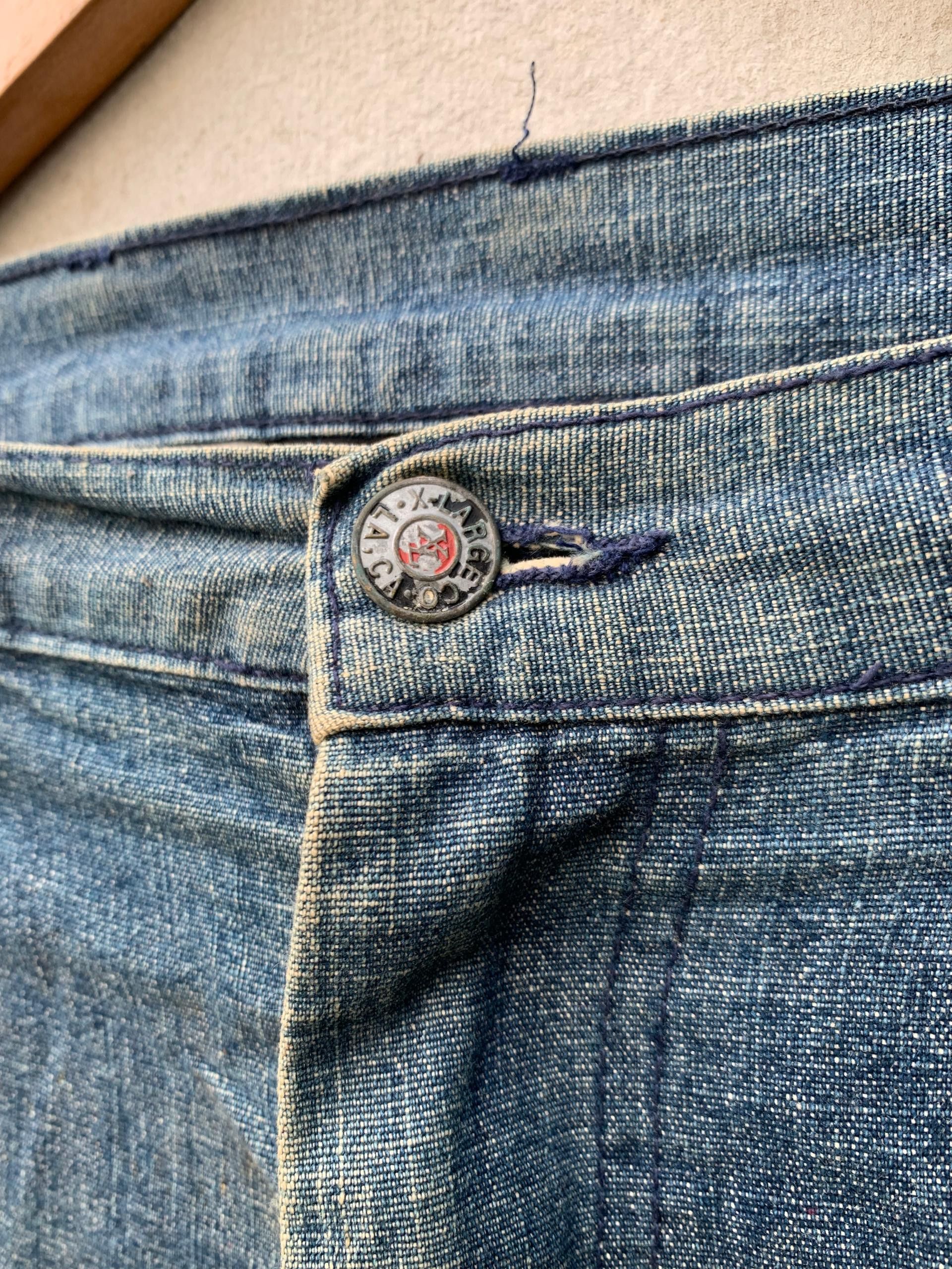 Vintage × X-LARGE × Xlarge Vintage Xlarge Denim Jeans Pants Size US 32 / EU 48 - 11 Thumbnail