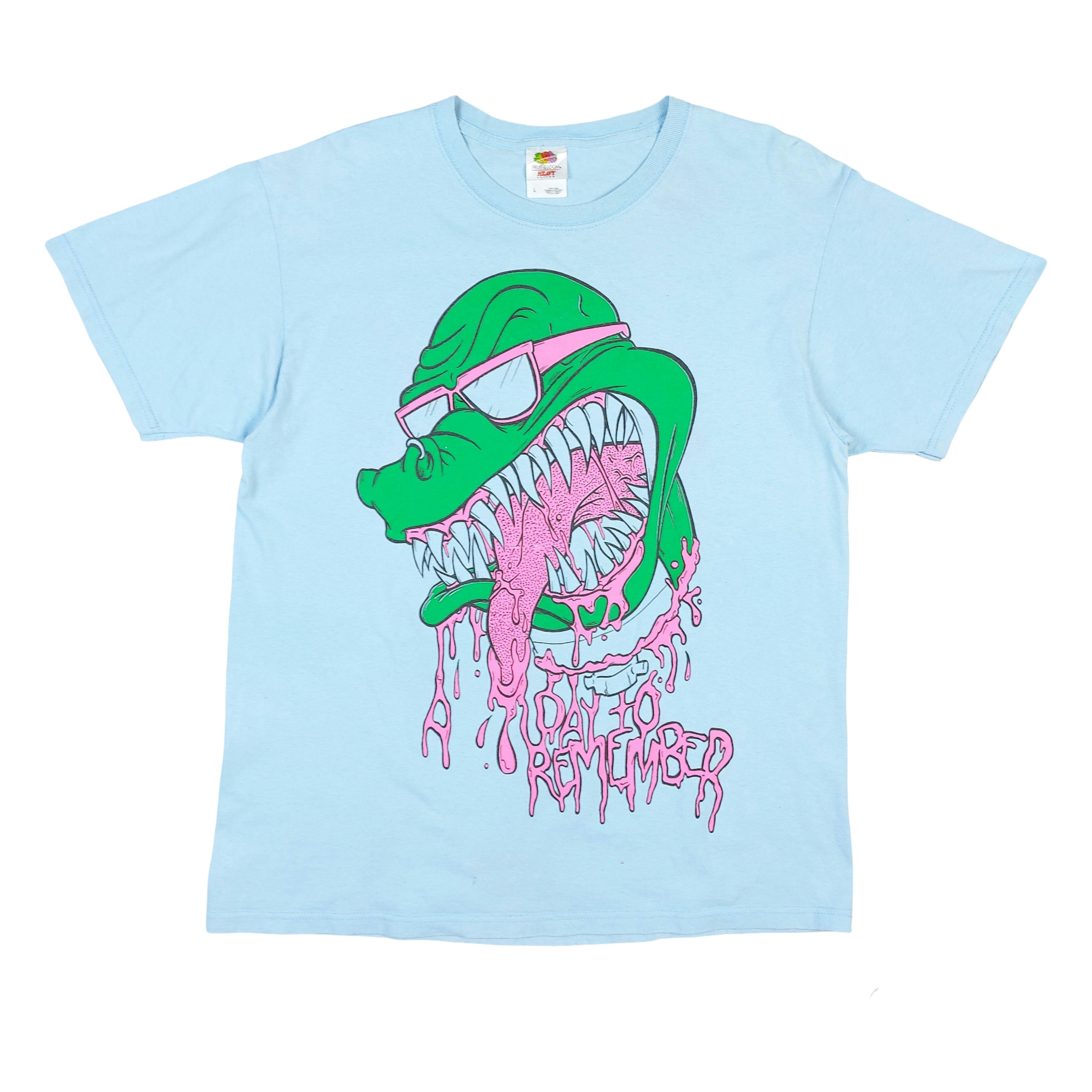 Band Tees Vintage A Day To Remember Band Dino Roar Myspace Era TEE Size US L / EU 52-54 / 3 - 1 Thumbnail