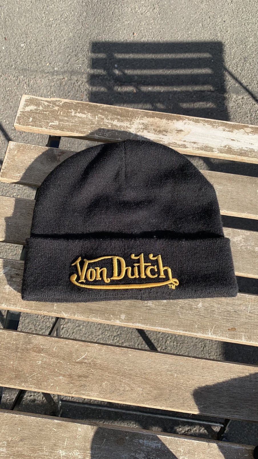 Von Dutch vintage von dutch black spell out logo hat one size Size ONE SIZE - 1 Thumbnail