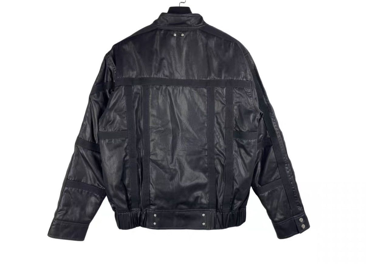 By Far Far Archive Waxed Zip Oversized Biker Jacket J31 Size US M / EU 48-50 / 2 - 2 Thumbnail