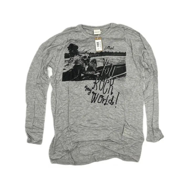 Diesel Diesel Long Sleeve Graphic T-Shirt 0079 Size US XXL / EU 58 / 5 - 1 Thumbnail