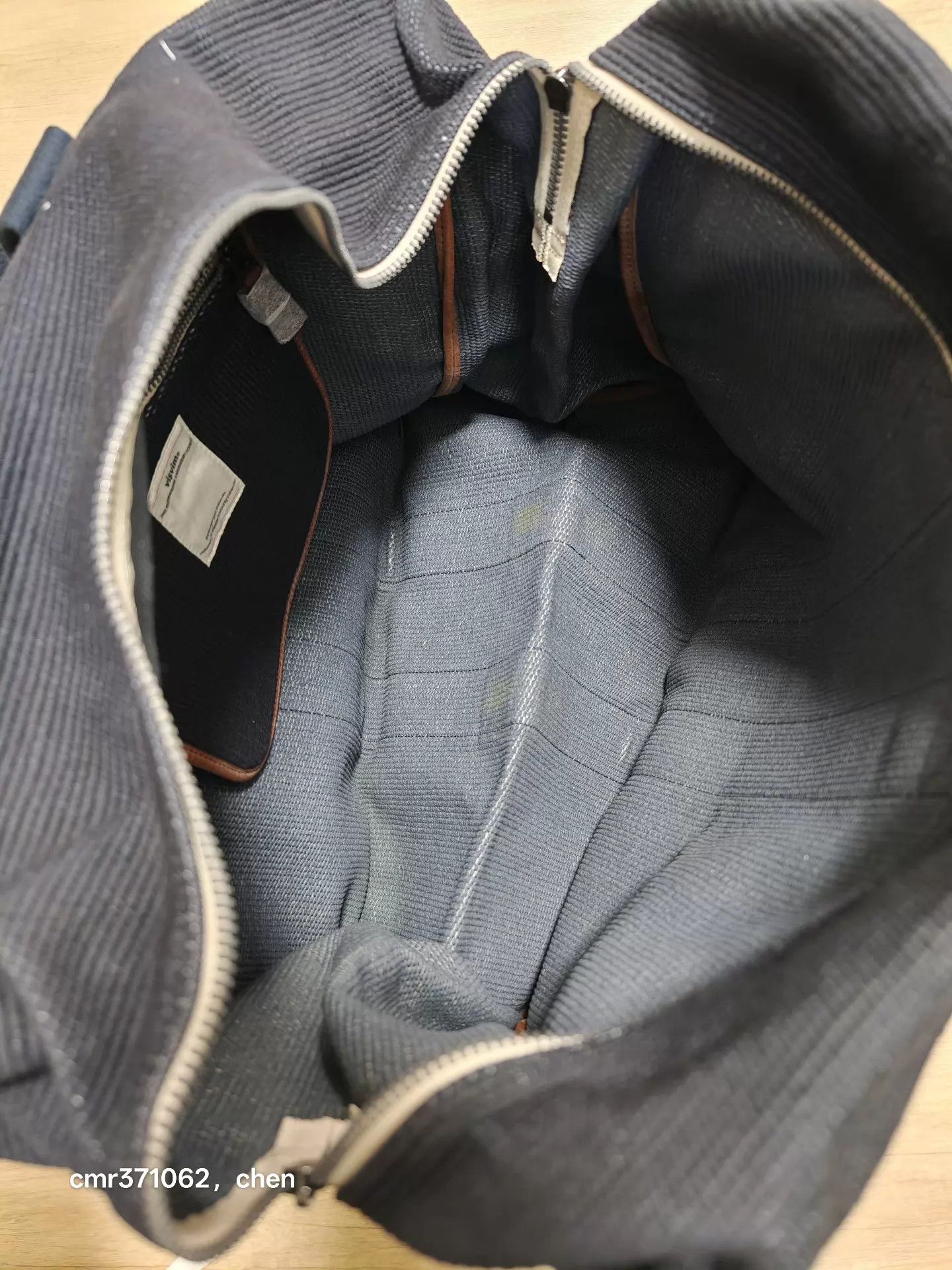 Visvim visvim 18SS Dogi Canvas Plura Navy Large Boston/Gym Bag Size ONE SIZE - 5 Thumbnail