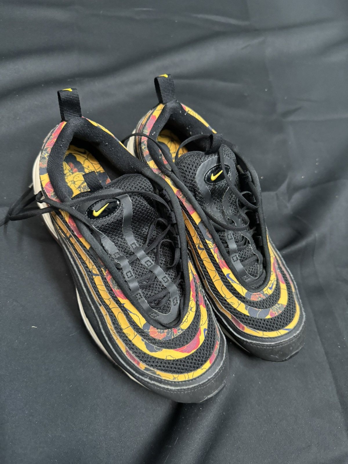 Nike Nike Air Max 97 Floral Black Size US 8.5 / EU 41-42 - 2 Thumbnail