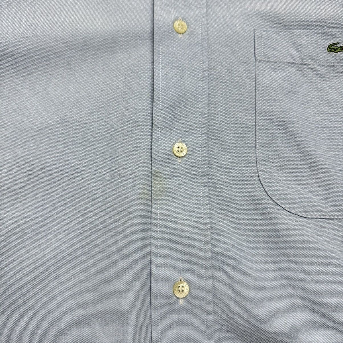 Lacoste Vintage Lacoste Short Sleeve Button Up Classy Shirt Size US XL / EU 56 / 4 - 8 Thumbnail