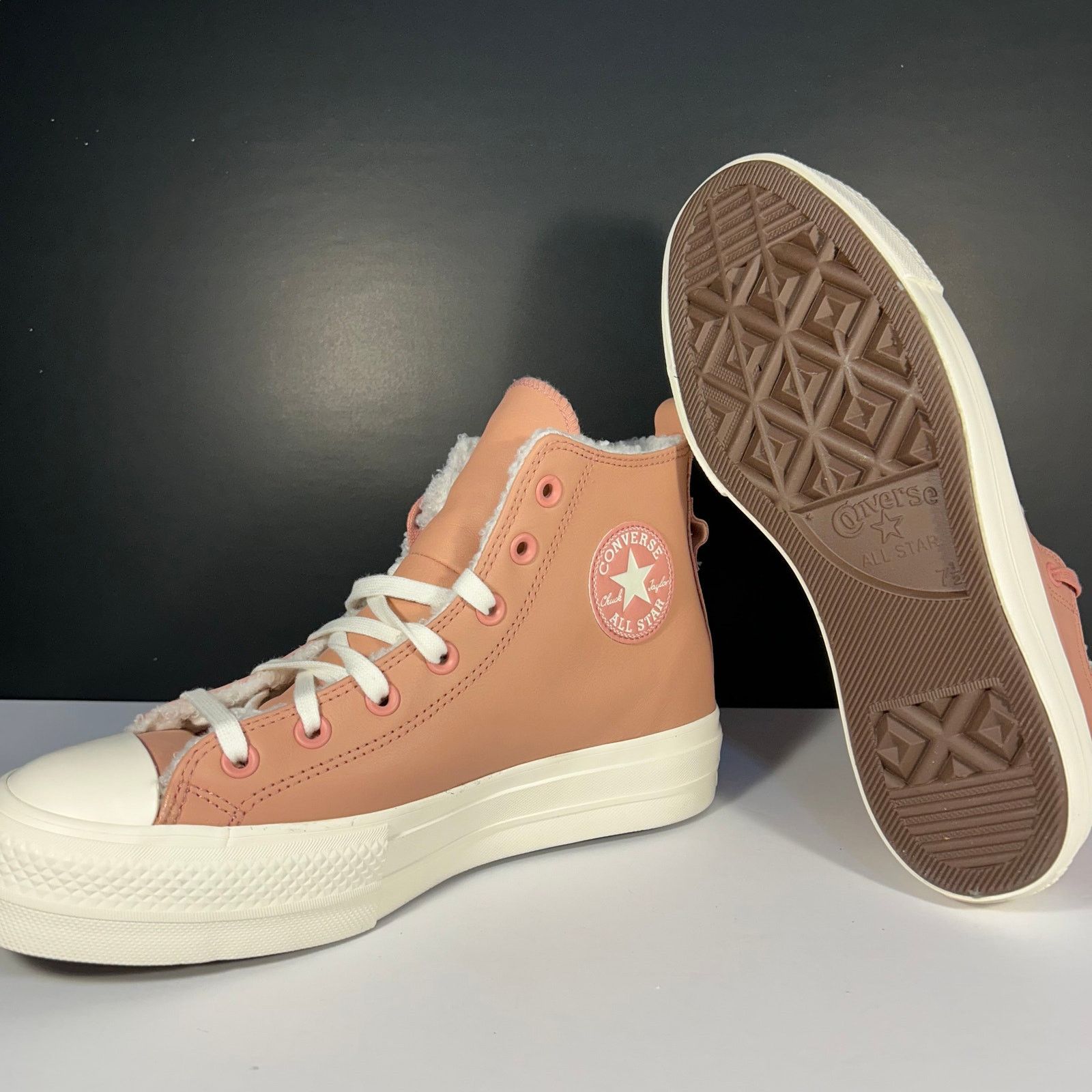 Converse Converse CTAS Lift Hi Rust Pink/Egret Women Size 9.5 A04256C Size US 9.5 / IT 39.5 - 6 Thumbnail