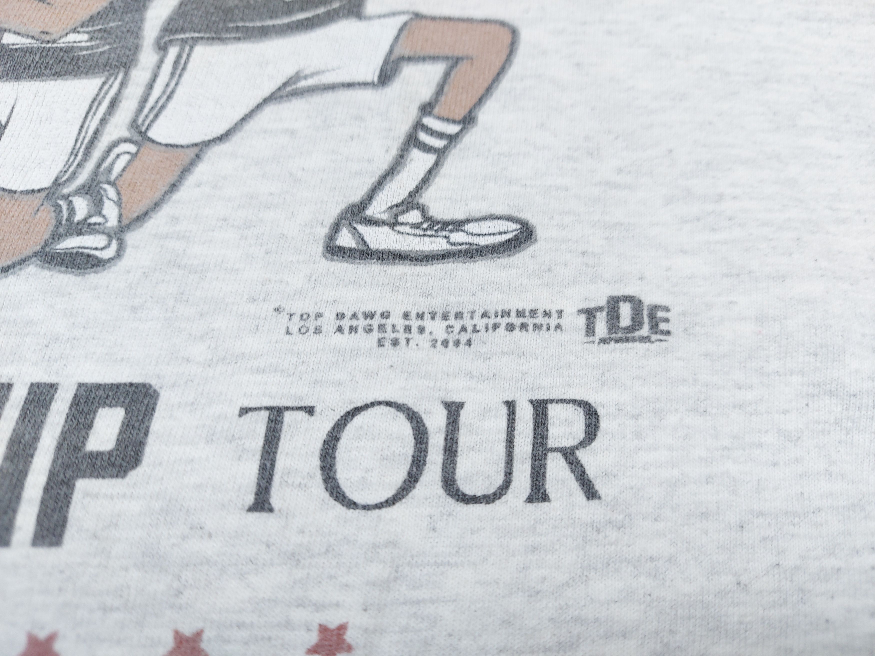 Band Tees × Kendrick Lamar × Top Dawg Entertainment TDE Top Dawg Entertainment EST 2006 Championship Tour TEE Size US L / EU 52-54 / 3 - 5 Thumbnail
