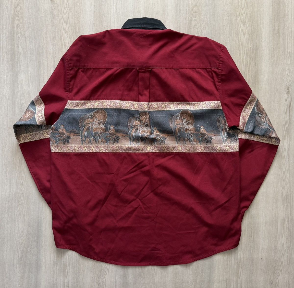 Vintage 2 Vintage Buffalo Country Western Cowboys Shirts Sz XL Size US XL / EU 56 / 4 - 12 Thumbnail