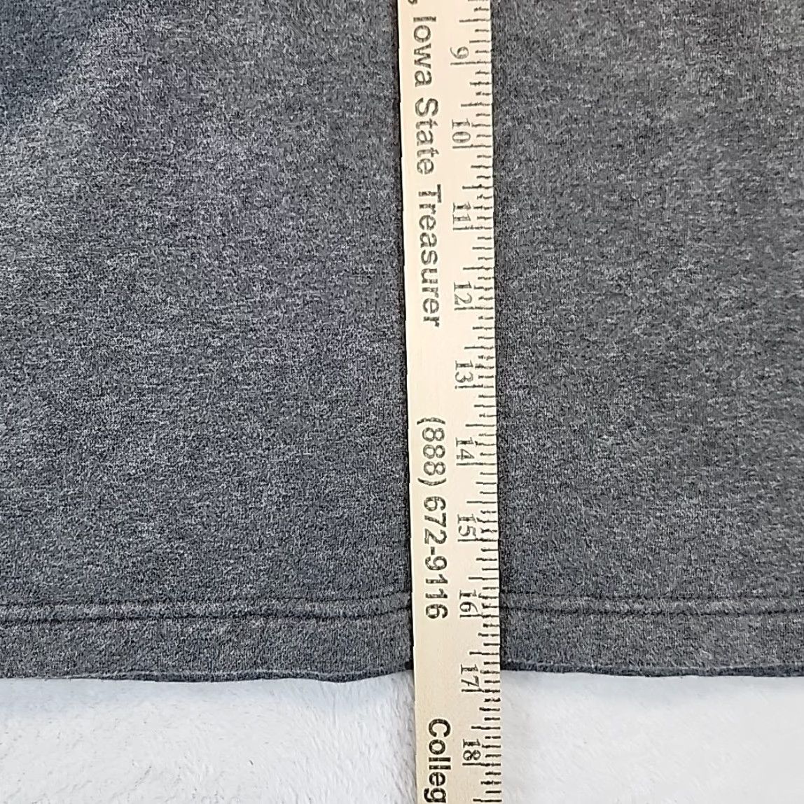 Nike VINTAGE NIKE Funnel-Neck 1/2 Zip Sweater Womens S Gray Silver Crop Athleisure Sweatshirt Size S / US 4 / IT 40 - 7 Thumbnail