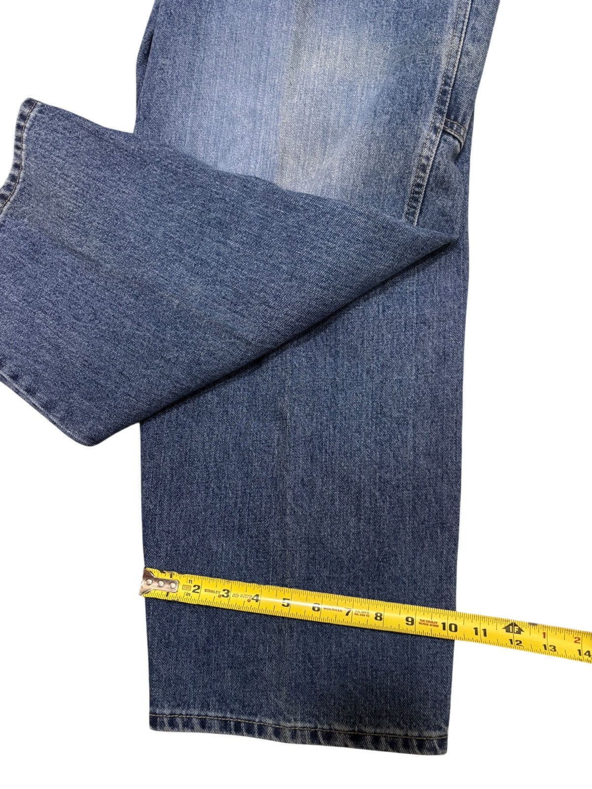 Marithe + Francois Girbaud Vintage Marithe Girbaud Jeans Size 38 Blue Denim Double Knee Size US 38 / EU 54 - 15 Thumbnail
