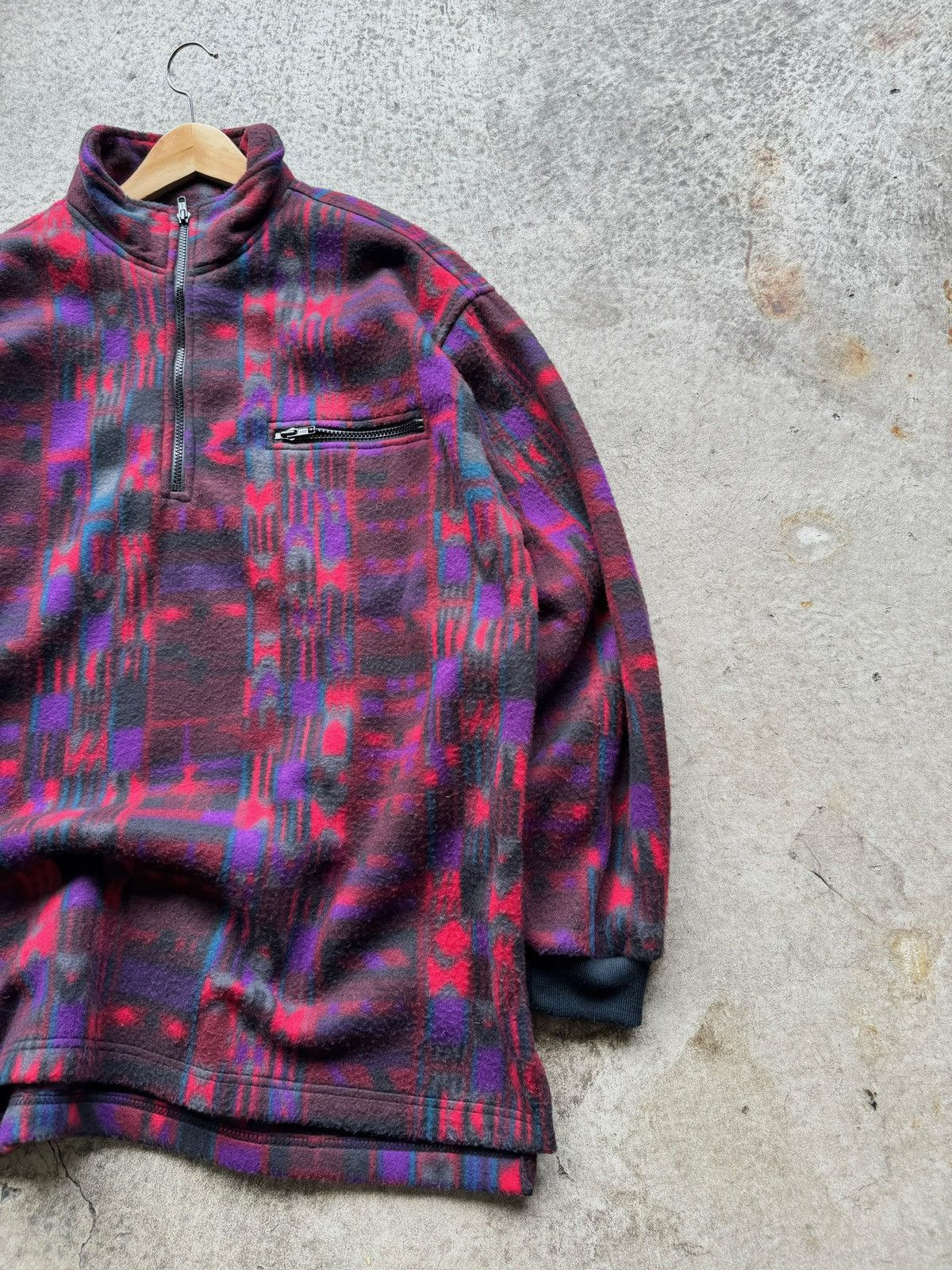 Patagonia × Vintage Sick Crazy Rare Grail Vintage Streetwear Fleece Size US L / EU 52-54 / 3 - 2 Thumbnail