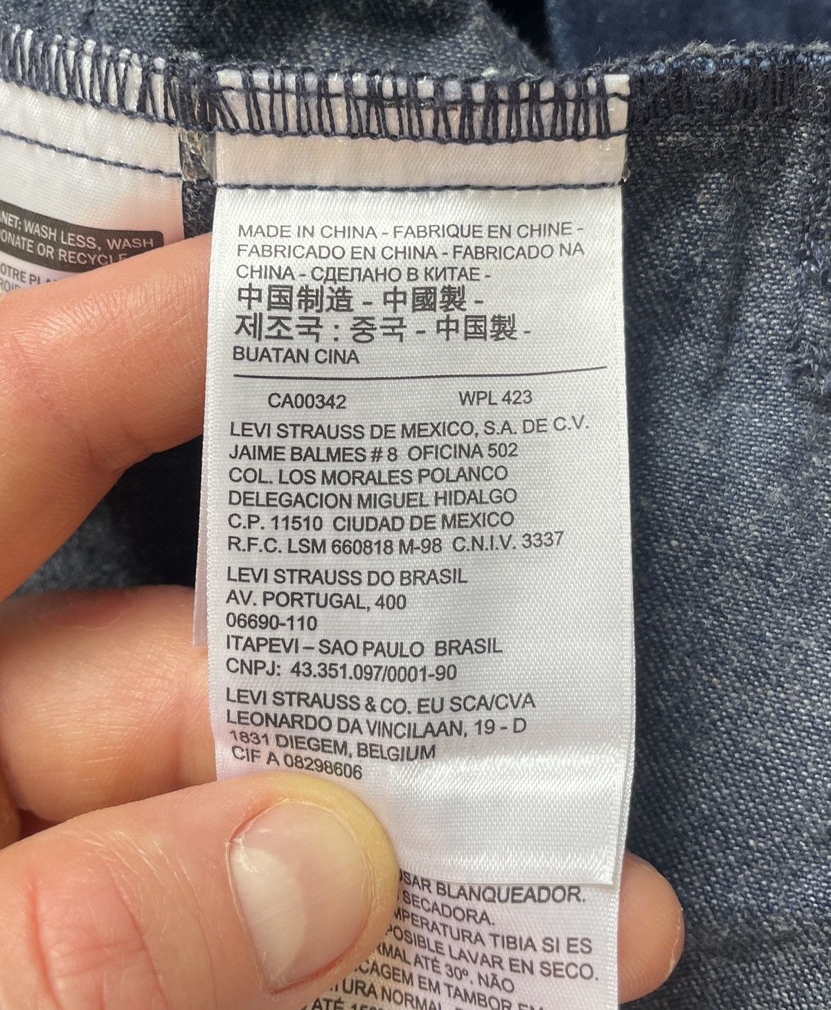 Levi's Levi’s Denim Men’s Jacket 72334-0287 Size US XL / EU 56 / 4 - 20 Thumbnail